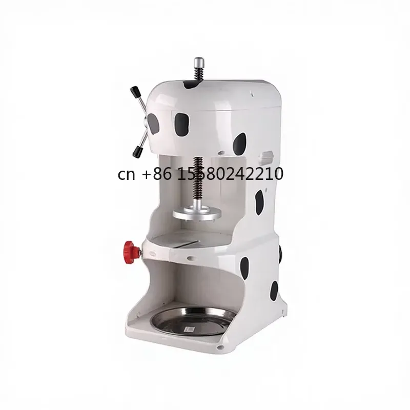 Snow Cone Shaved Ice Machine - 2026년 인기 ETL 상업용 반자동 전기