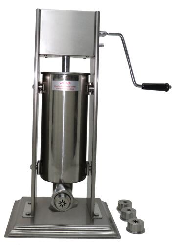 Churros Extruder Machine Manual - 2025-수동 스테인리스 스페인식 소시지 제조기 수직