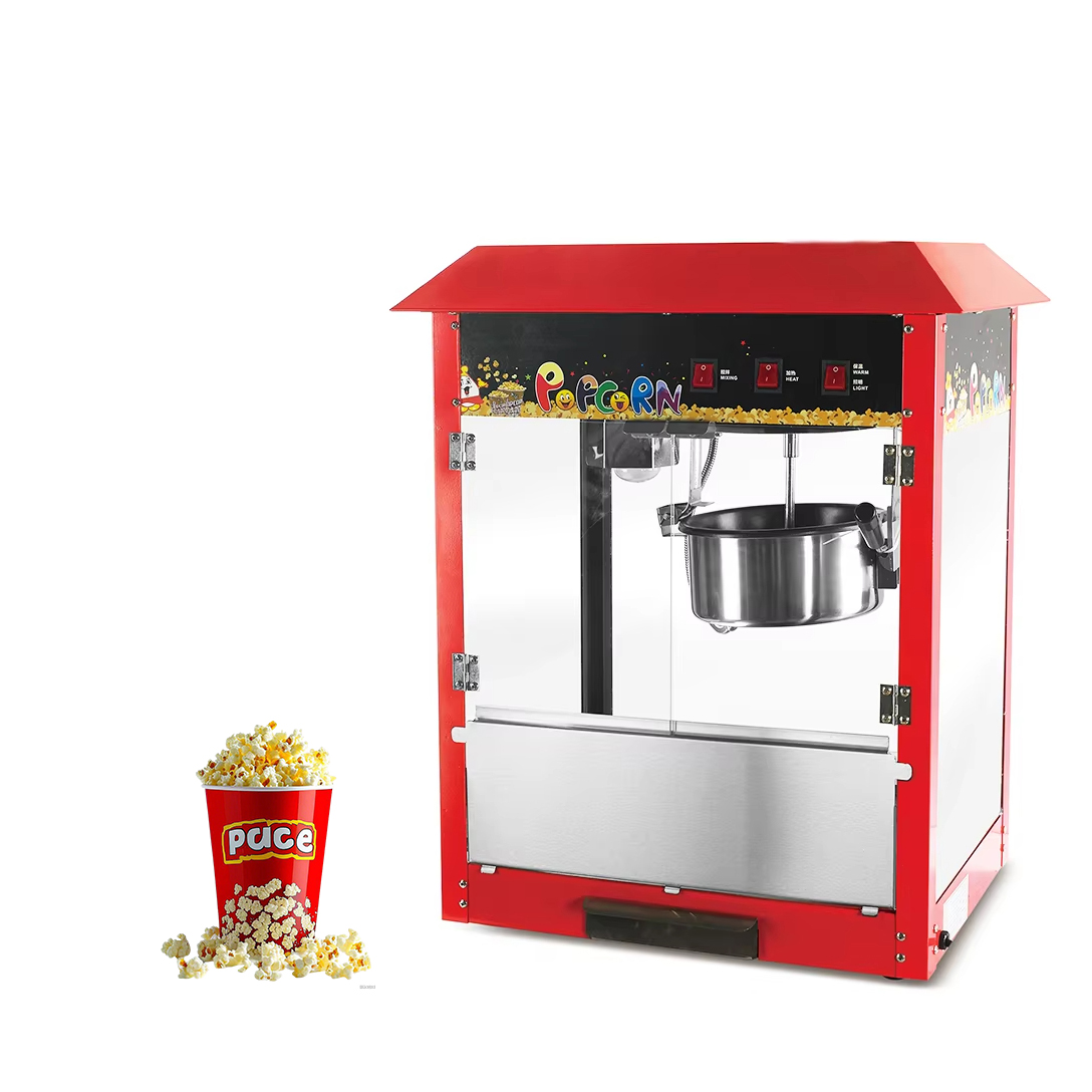Commercial Popcorn Maker 8Oz - 레드 루프 상업용 전기 팝콘 제조기