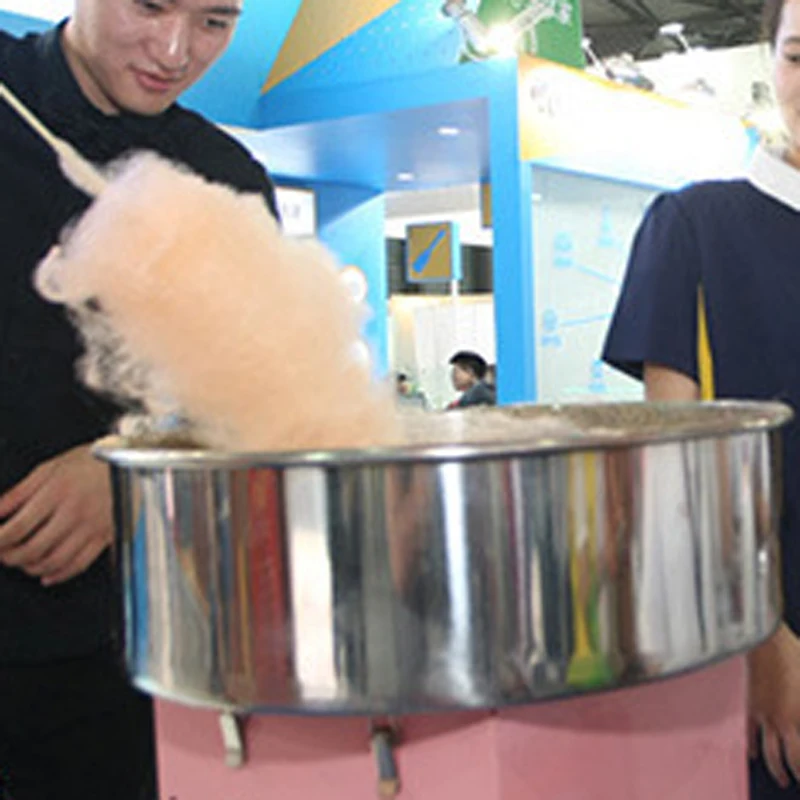 Commercial Cotton Candy Machine Cart - 수직형 상업용 전기 솜사탕 기계 카트