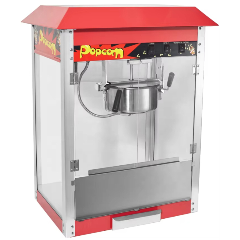 Commercial Popcorn Maker 8Oz - 전기 자동 팝콘 제조기 8온스 상업용