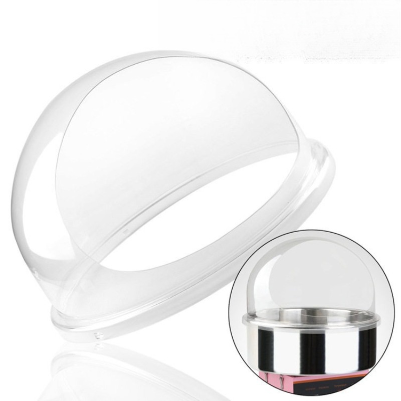 Cotton Candy Maker With Cover Shield - 상업용 솜사탕 제조기 덮개, 투명한 솜사탕