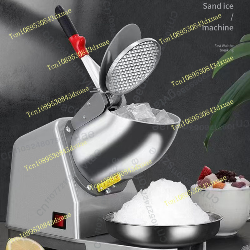 Snow Cone Shaved Ice Machine - 상업용 가정용 전기 얼음 분쇄기, 빙수