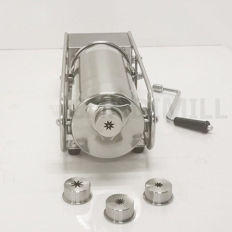 수평 라틴 과일 기계 수동 츄러스 메이커 압출기 스페인 - Churros Extruder Machine Manual 리뷰 및 가격