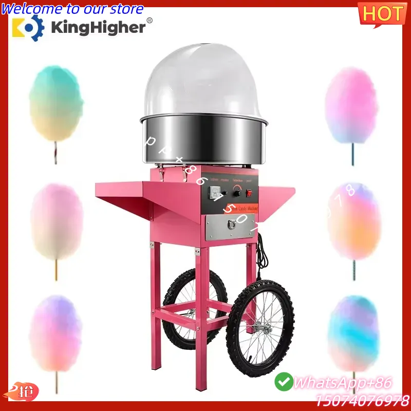 2026년형 전문 전기 솜사탕 제조기, 카트와 커버 포 - Commercial Cotton Candy Machine Cart 리뷰 및 가격