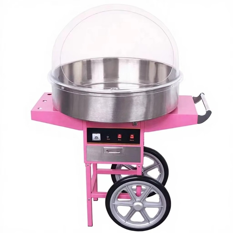 상업용 솜사탕 기계 (카트, 트롤리, 모터 포함) 제과 - Commercial Cotton Candy Machine Cart 리뷰 및 가격