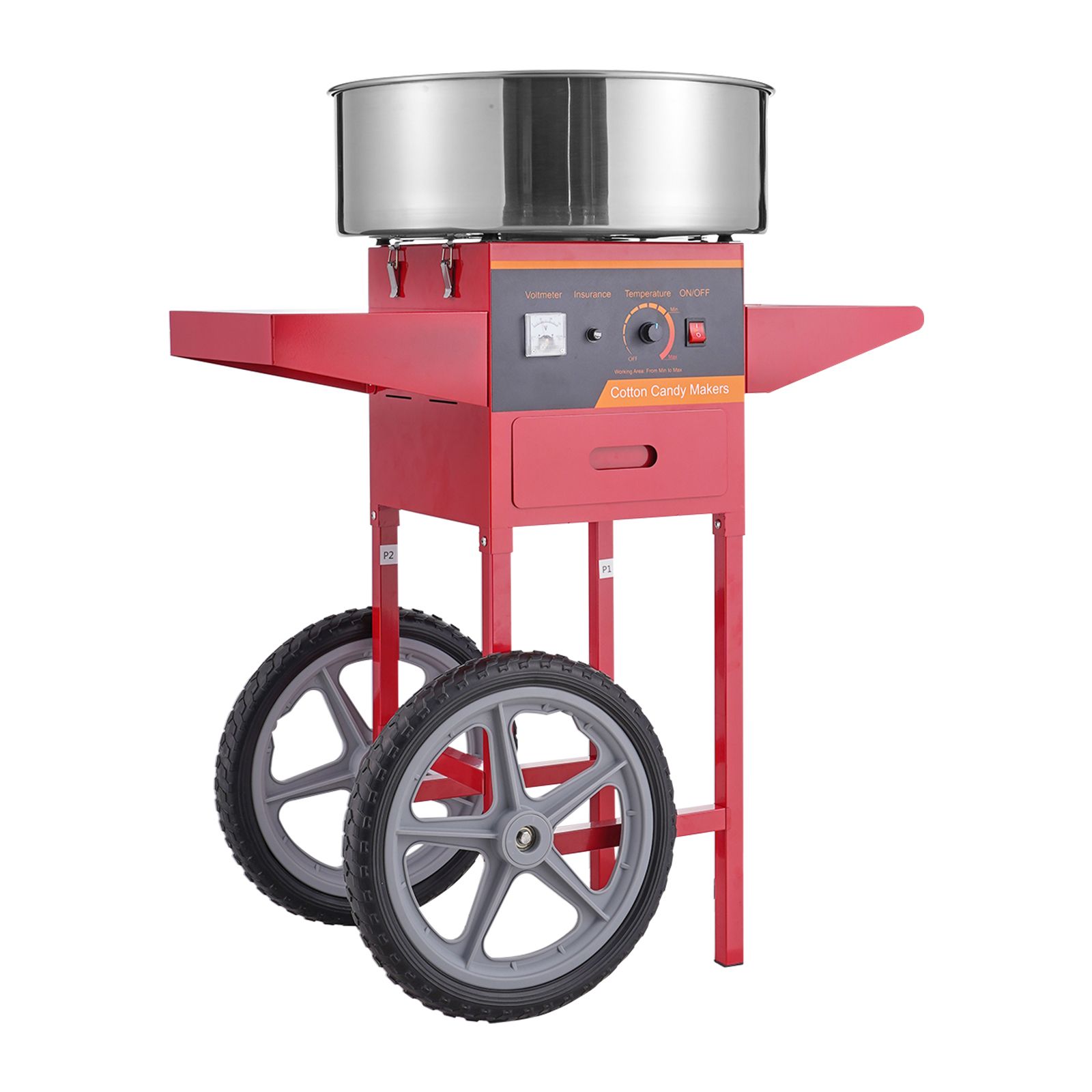 전기 솜사탕 기계(카트 포함), 1000W 상업용 솜사 - Commercial Cotton Candy Machine Cart 리뷰 및 가격