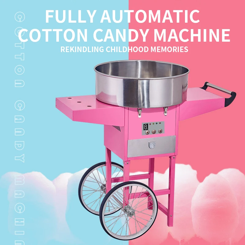 수직형 상업용 전기 솜사탕 기계 카트 기능 포함 완전  - Commercial Cotton Candy Machine Cart 리뷰 및 가격