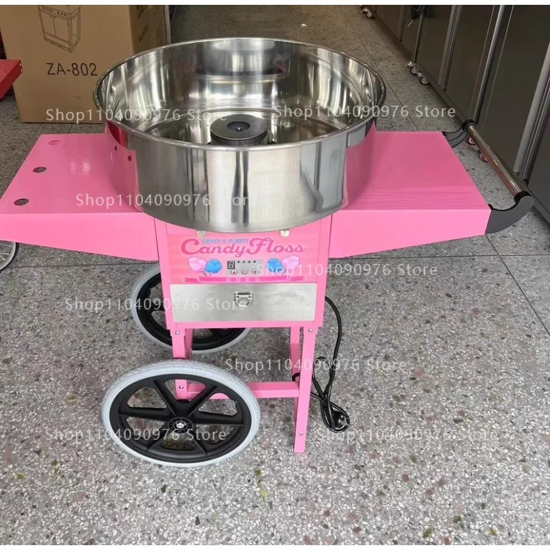 220V 신형 상업용 전기 솜사탕 기계, 자동 회전 가 - Commercial Cotton Candy Machine Cart 리뷰 및 가격
