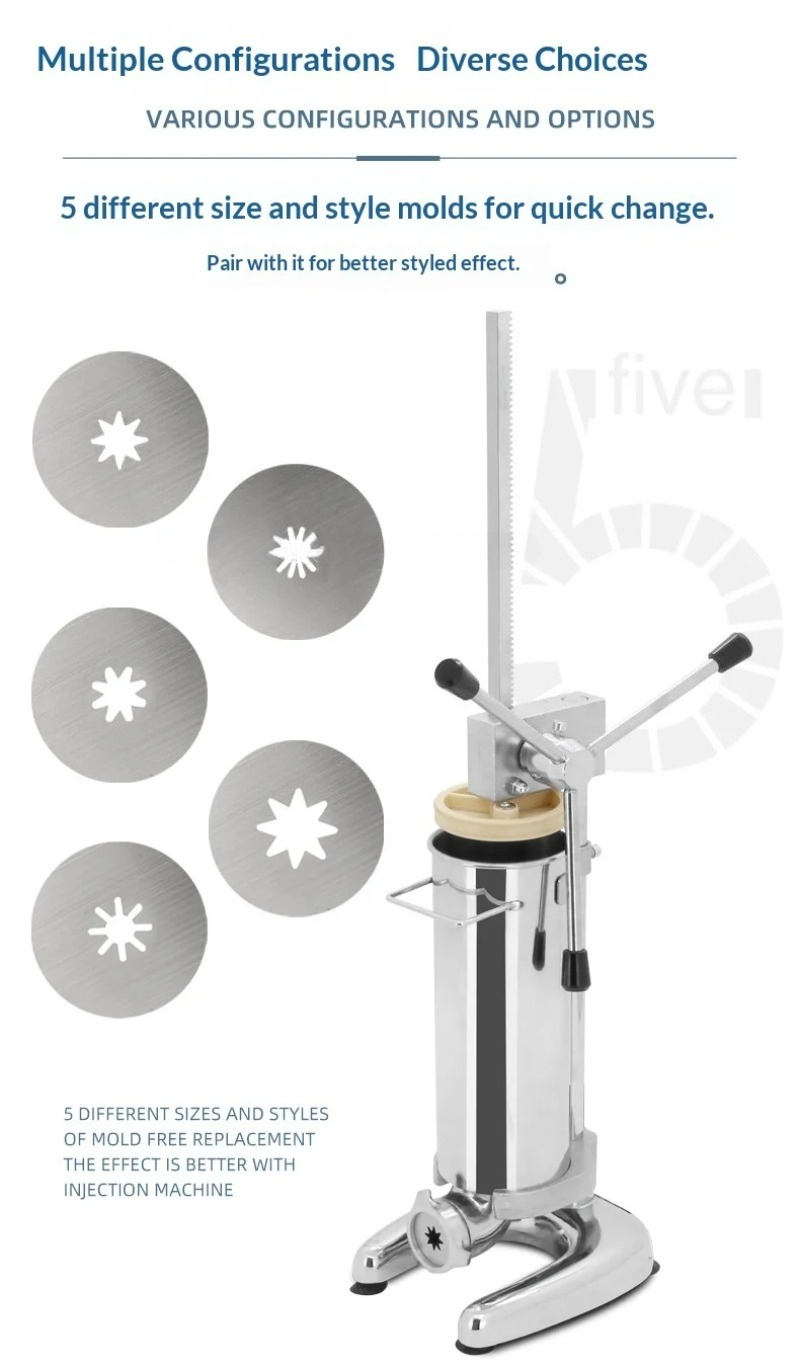 산업용 츄러스 필러 제조기 수동 핸들 츄러스 반죽 압출 - Churros Extruder Machine Manual 리뷰 및 가격