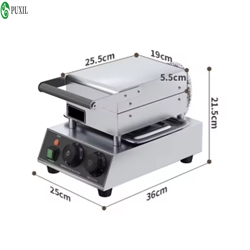 듀얼 노브 조작 방식의 상업용 전기 에그롤 제조기, 논 - Commercial Waffle Cone Maker Ice Cream 리뷰 및 가격