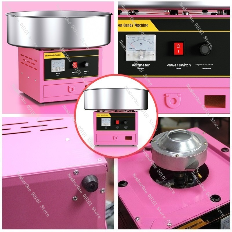 상업용 솜사탕 기계 완전 자동 전기 미니 마시멜로 메이 - Floss Candy Sugar Spinner Machine 리뷰 및 가격