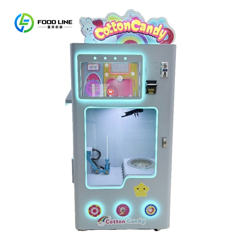 맞춤형 솜사탕 자동판매기 (코인, 지폐, QR코드 및  - Floss Candy Sugar Spinner Machine 리뷰 및 가격