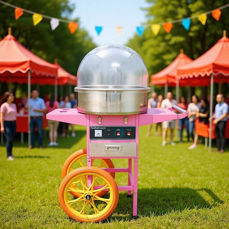바퀴가 달린 이동식 솜사탕 판매대, 상업용 솜사탕 제조 - Commercial Cotton Candy Machine Cart 리뷰 및 가격