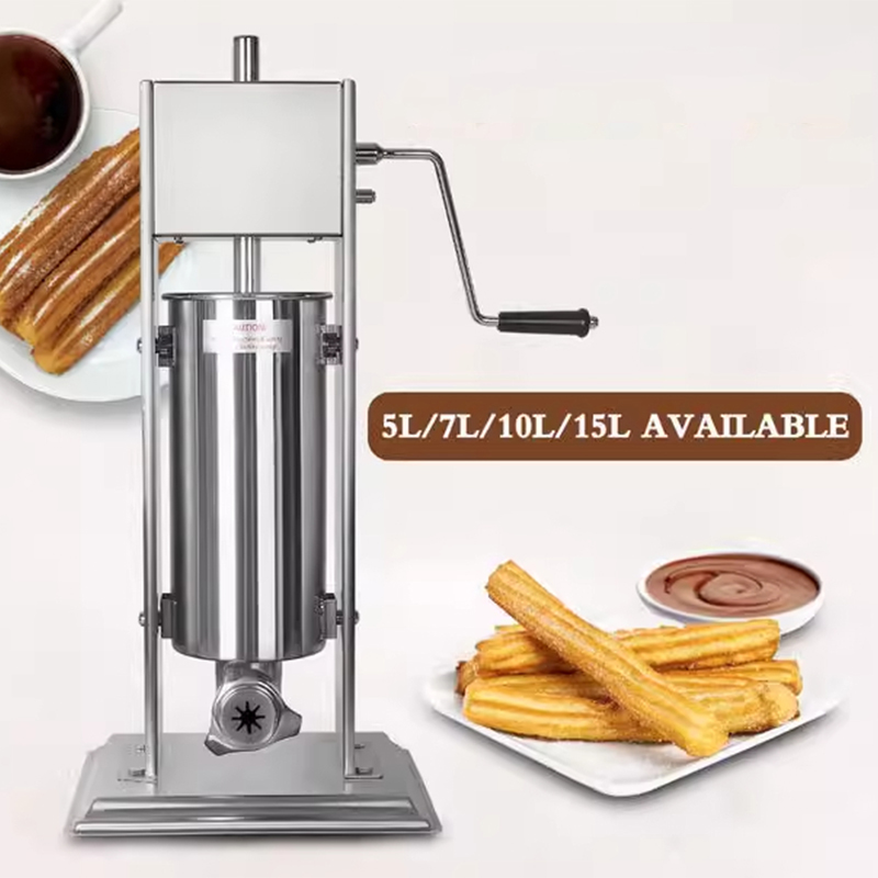 수동 츄러스 메이커 라틴 과일 기계 데스크탑 스페인어  - Churros Extruder Machine Manual 리뷰 및 가격